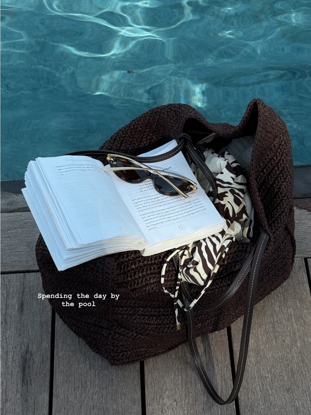 ZARA WOVEN TOTE BAG - Picture 5 of 6